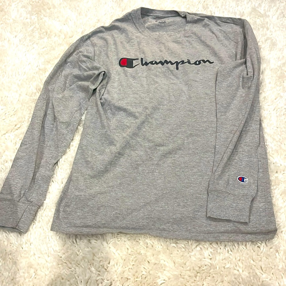 Champion men’s long sleeve t shirt